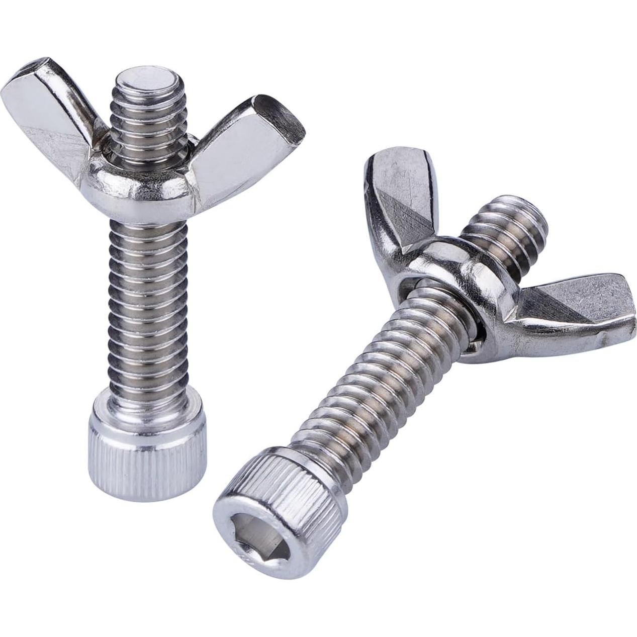 Juego de Pasadores de Acero Inoxidable LEOLIO - 4 Piezas