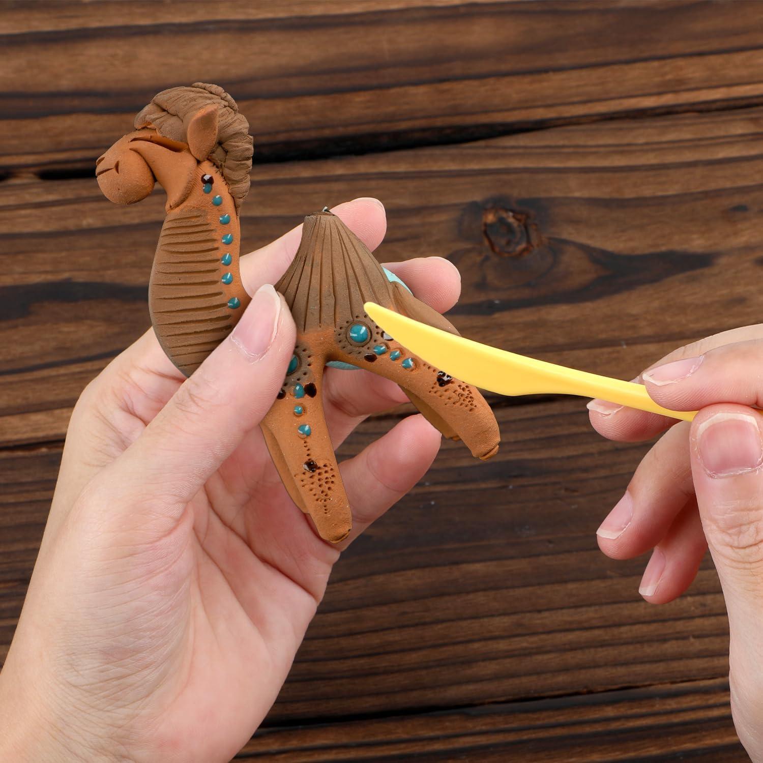 Juego de 35 herramientas de escultura en arcilla PEUTIER