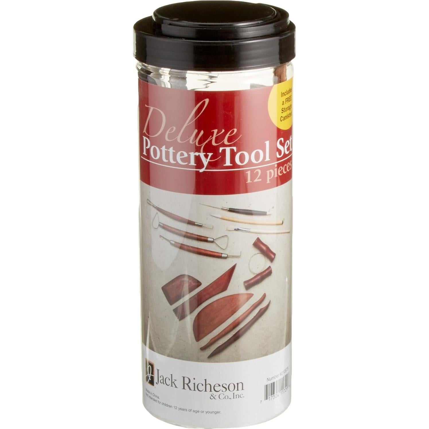 Juego de Herramientas de Cerámica Jack Richeson 12 Piezas