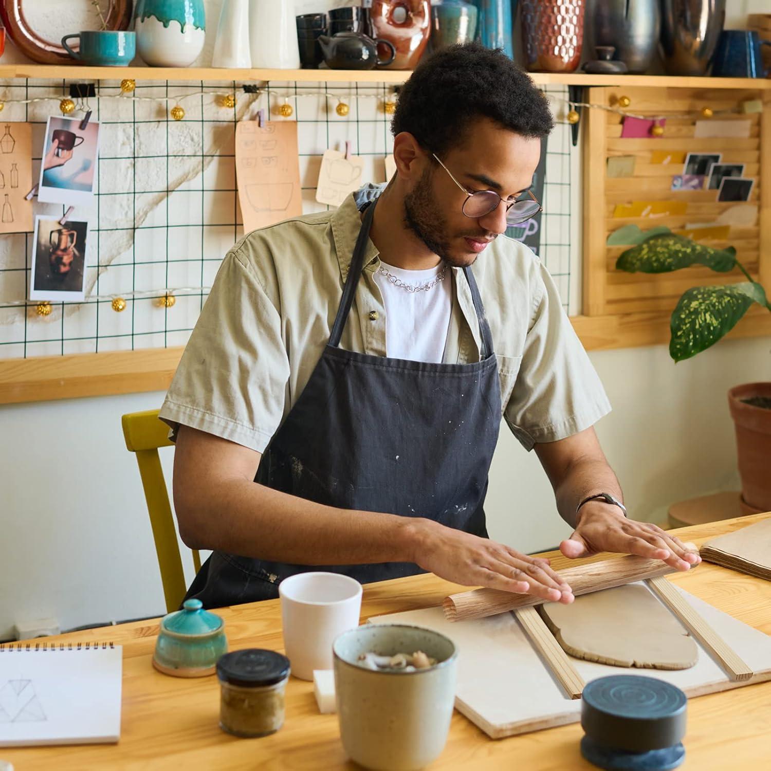 Conjunto de 11 Piezas de Herramientas de Cerámica FairySandy