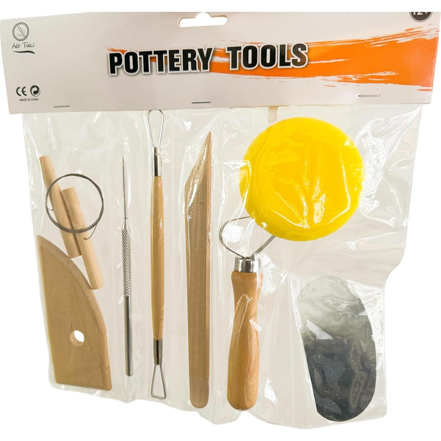 Juego de Herramientas de Cerámica Evwoge 8 Piezas para Esculpido