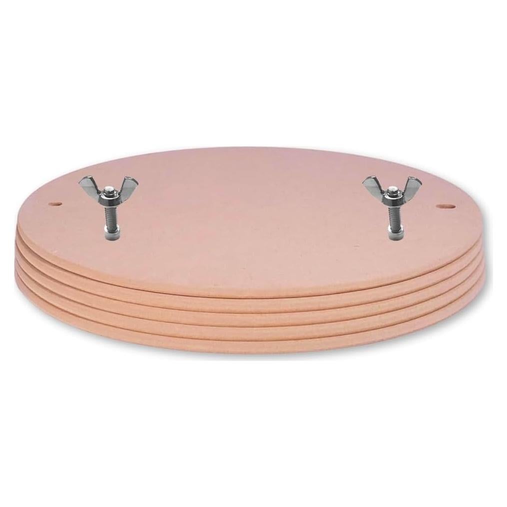 Set de 5 Bats Redondos Cerámica Penguin 30,48 cm