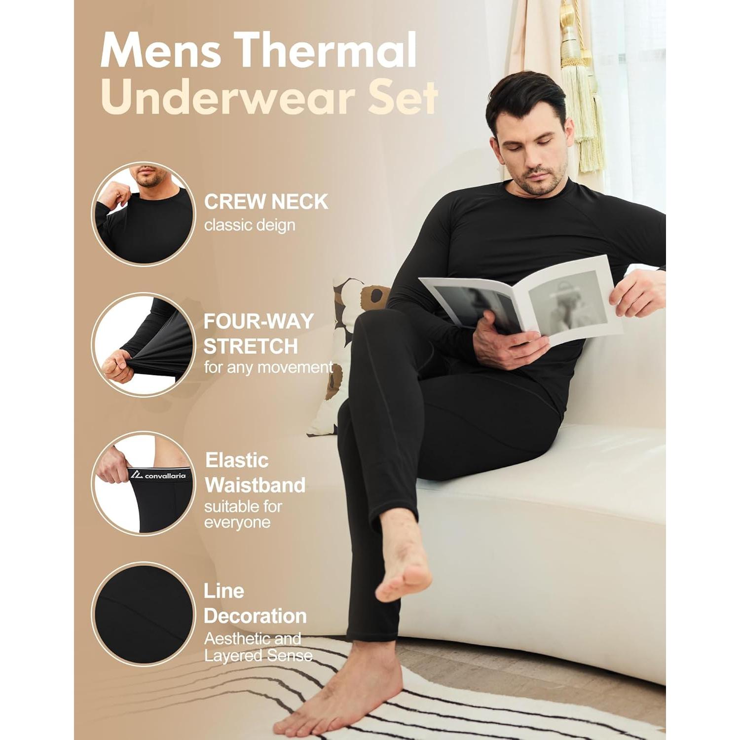 Conjunto Térmico para Hombres CL Convallaria - Pantalones y Camiseta