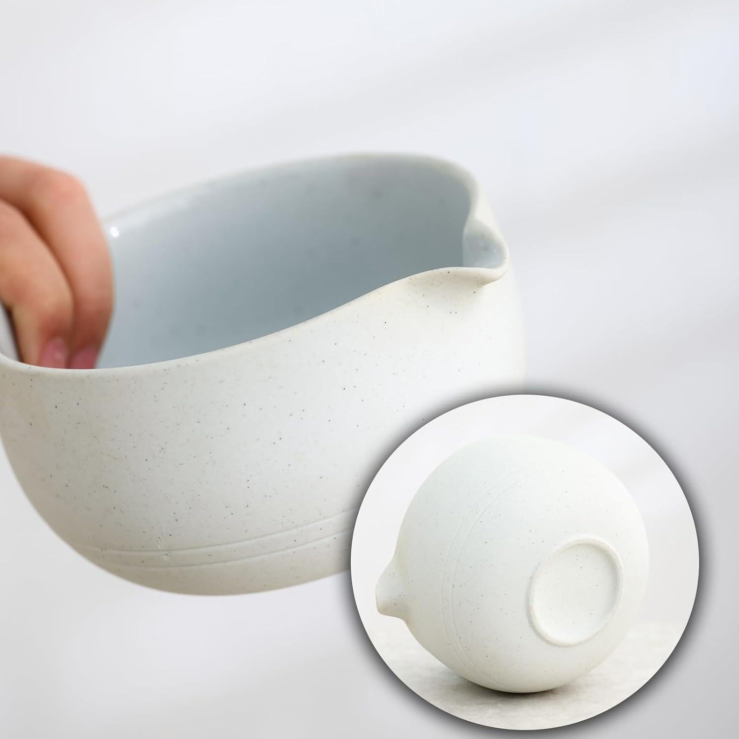 Juego de Matcha Ochcahser Cerámica 450ml con Pitorro