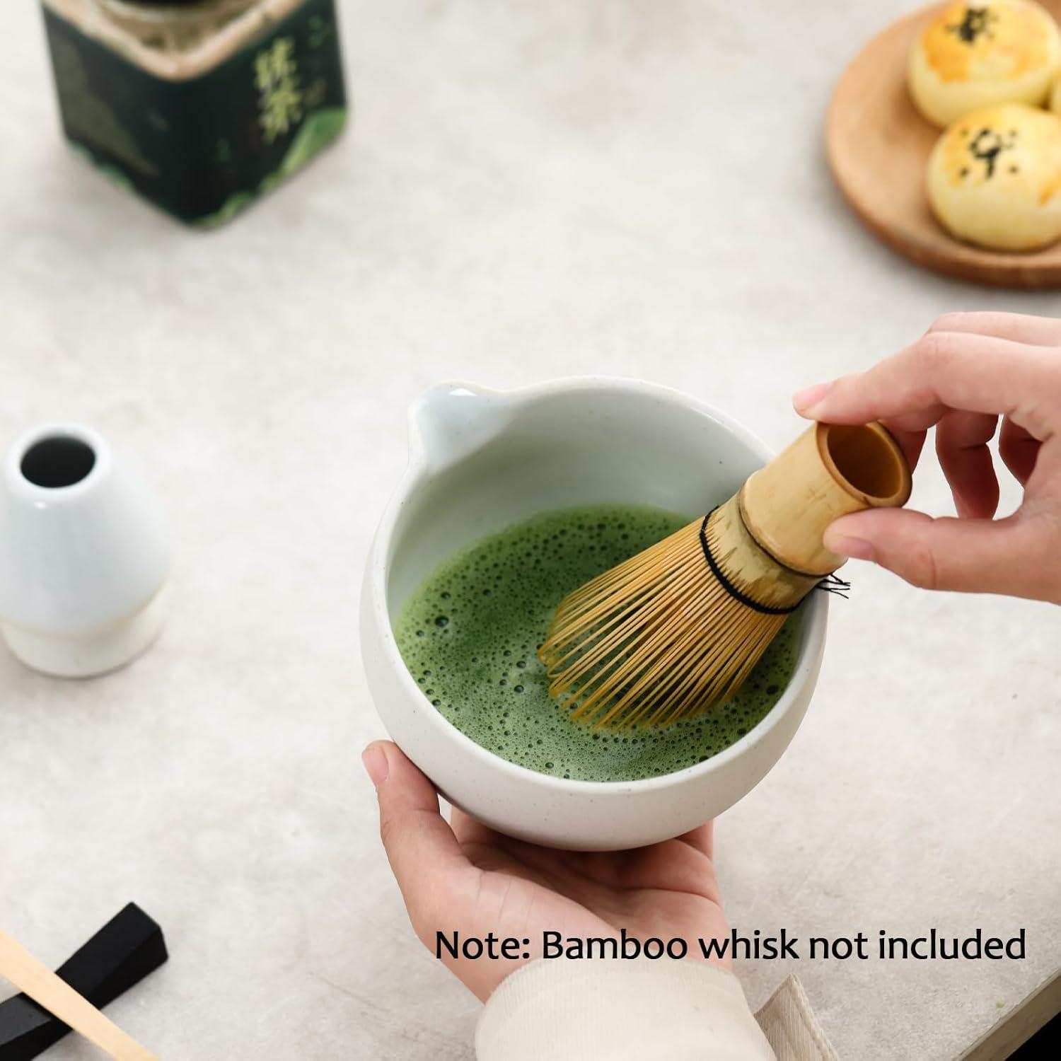 Juego de Matcha Ochcahser Cerámica 450ml con Pitorro