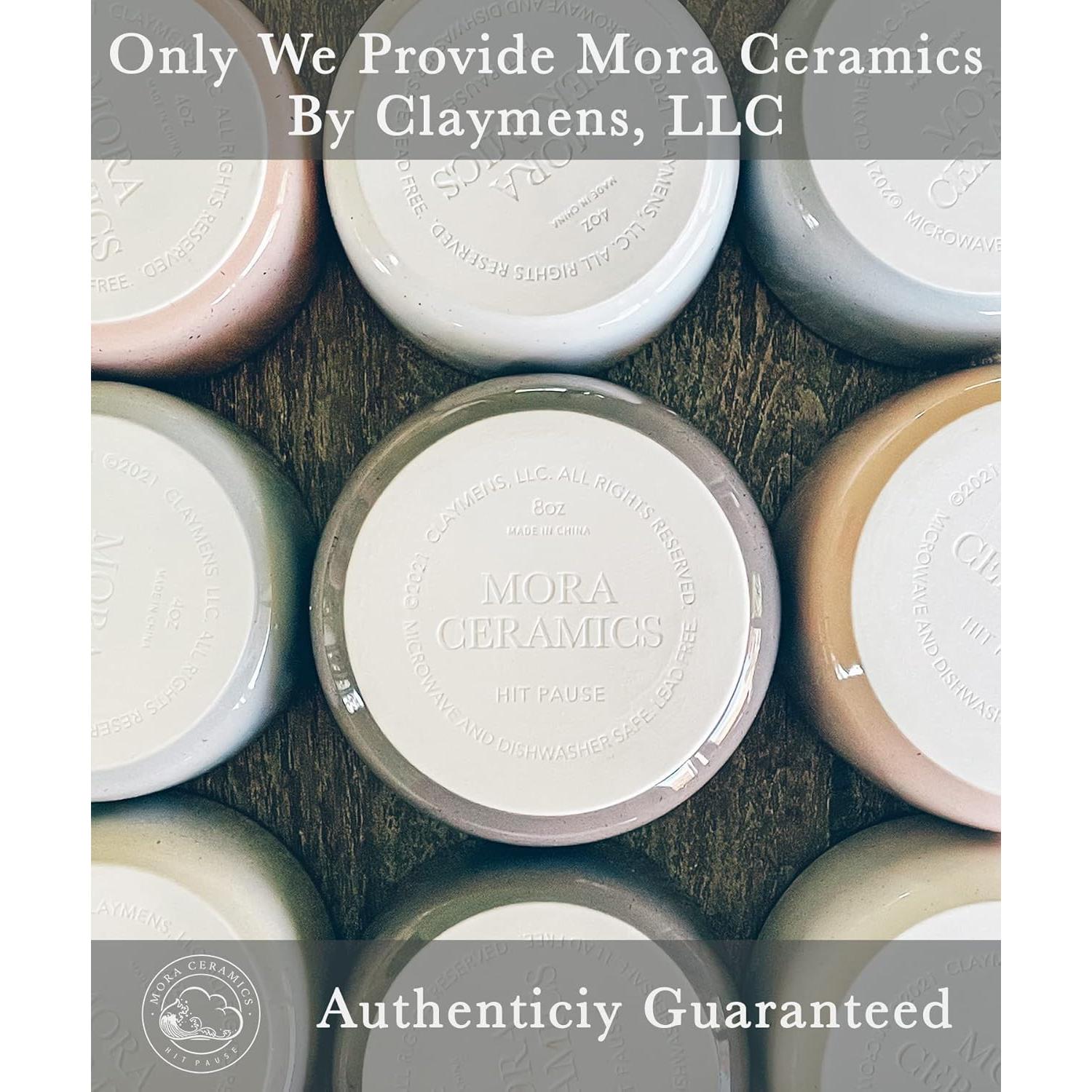 Ramekins Cerámicos MORA 8oz Set de 6 Antiadherentes