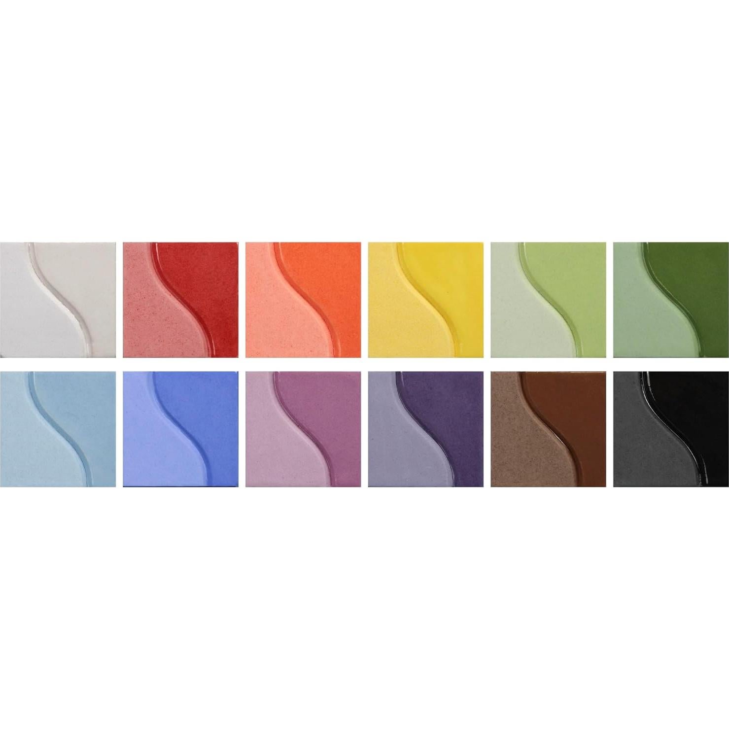 Juego de Pintura Acrílica Underglaze Sax 12 Colores 1371407