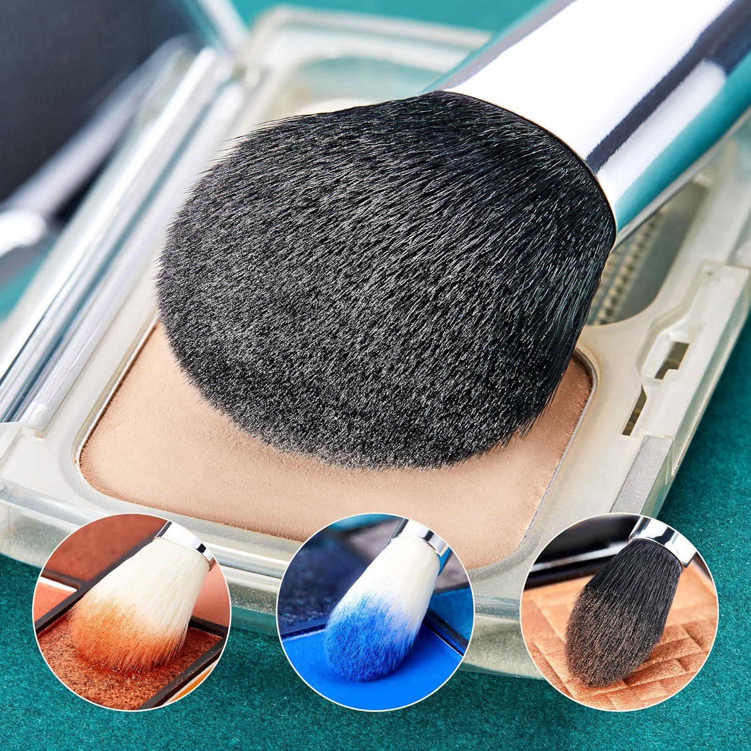 Juego de Brochas de Maquillaje Jessup 15 Piezas Set Profesional