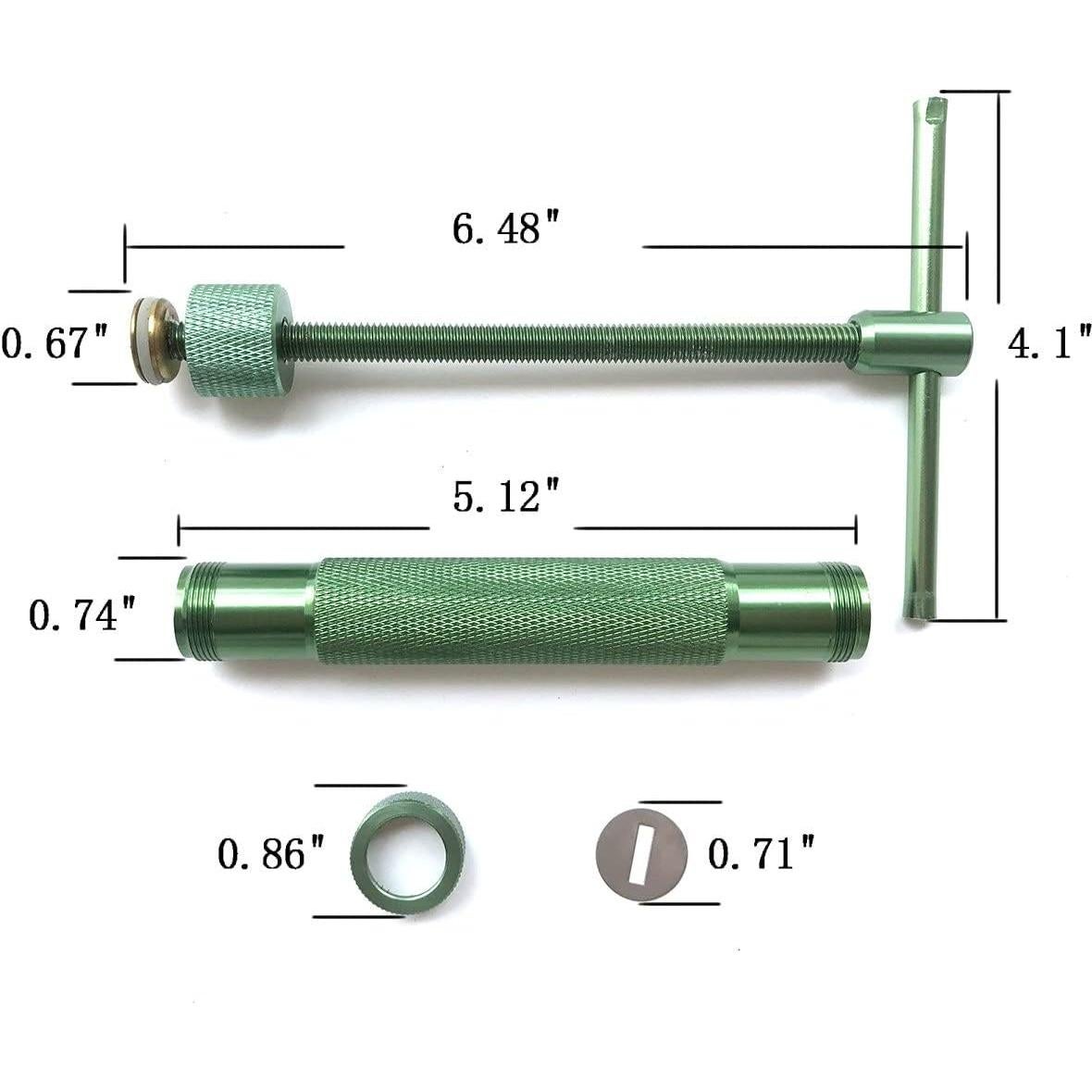 Extrusora de Acero Inoxidable HEVERP para Pasteles Verde