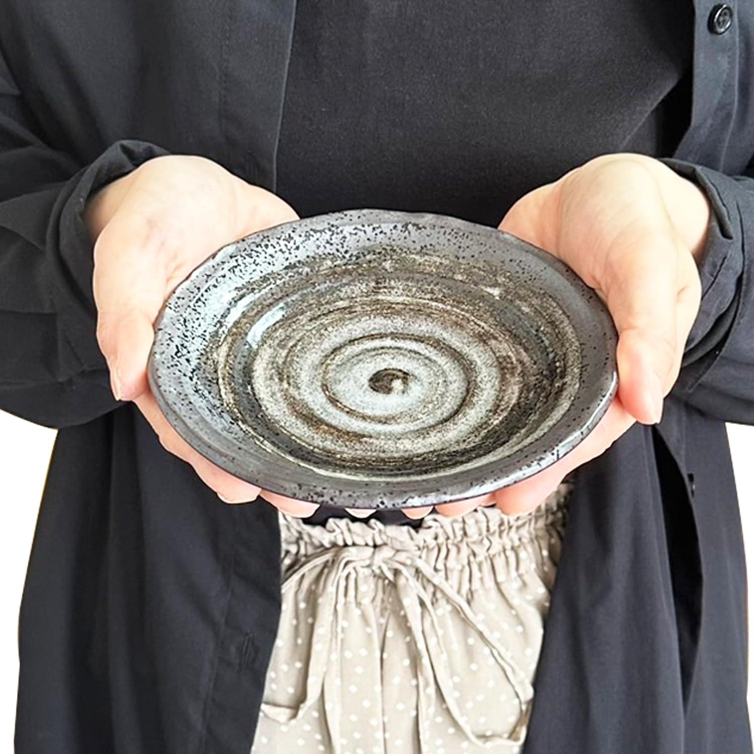 Set de 5 Platos de Cerámica MINO WARE JAPAN 15 cm Tradicional