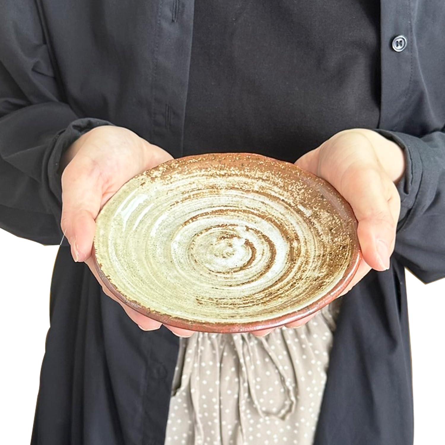 Set de 5 Platos de Cerámica MINO WARE JAPAN 15 cm Tradicional