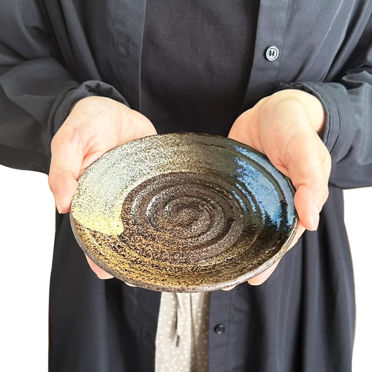 Set de 5 Platos de Cerámica MINO WARE JAPAN 15 cm Tradicional