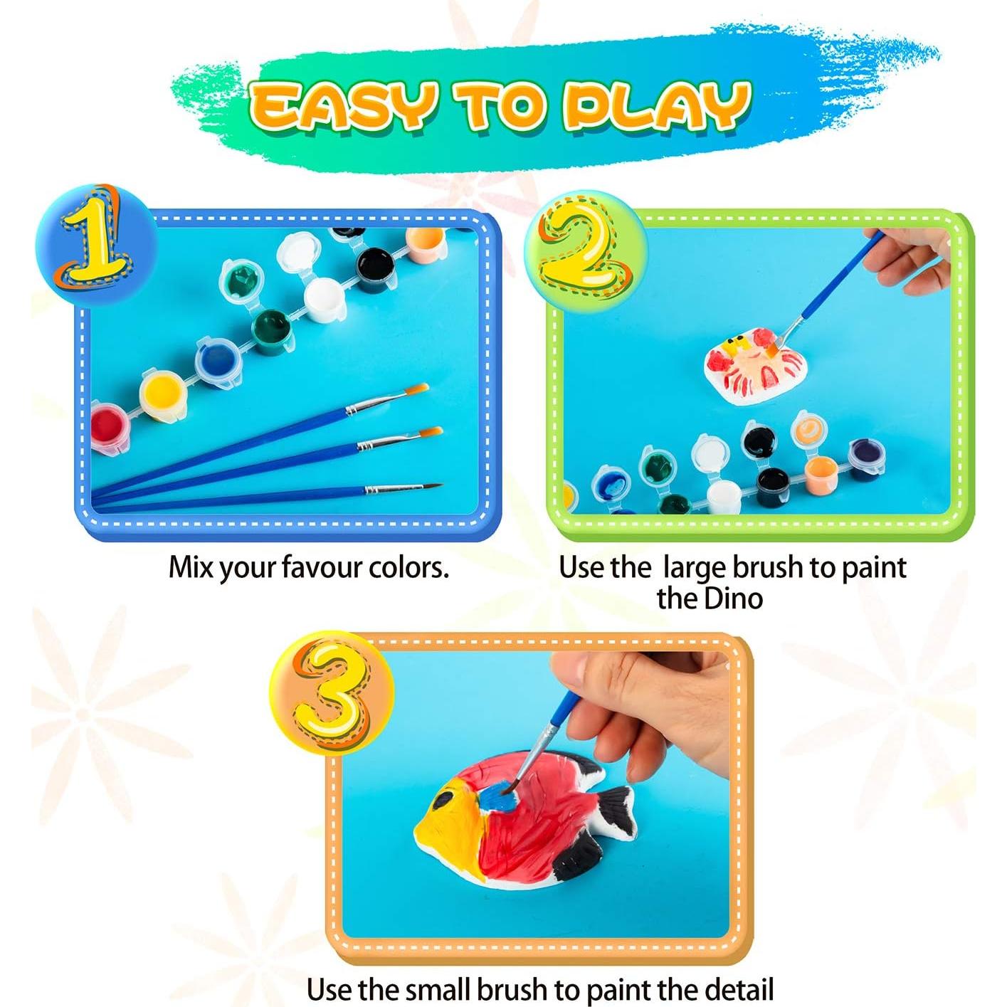 Kit de Pintura KODATEK 80 Piezas para Niños Creativos