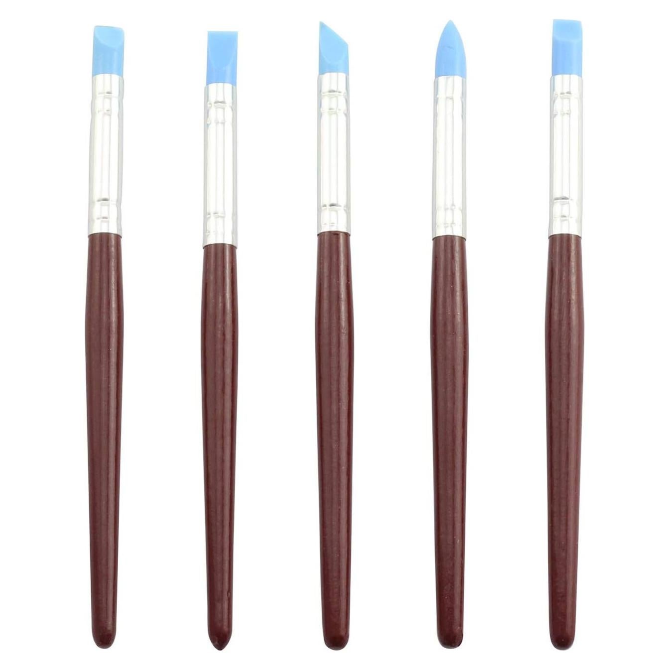 Herramienta de Esculpir Arcilla Tegg 5 Puntas Silicona