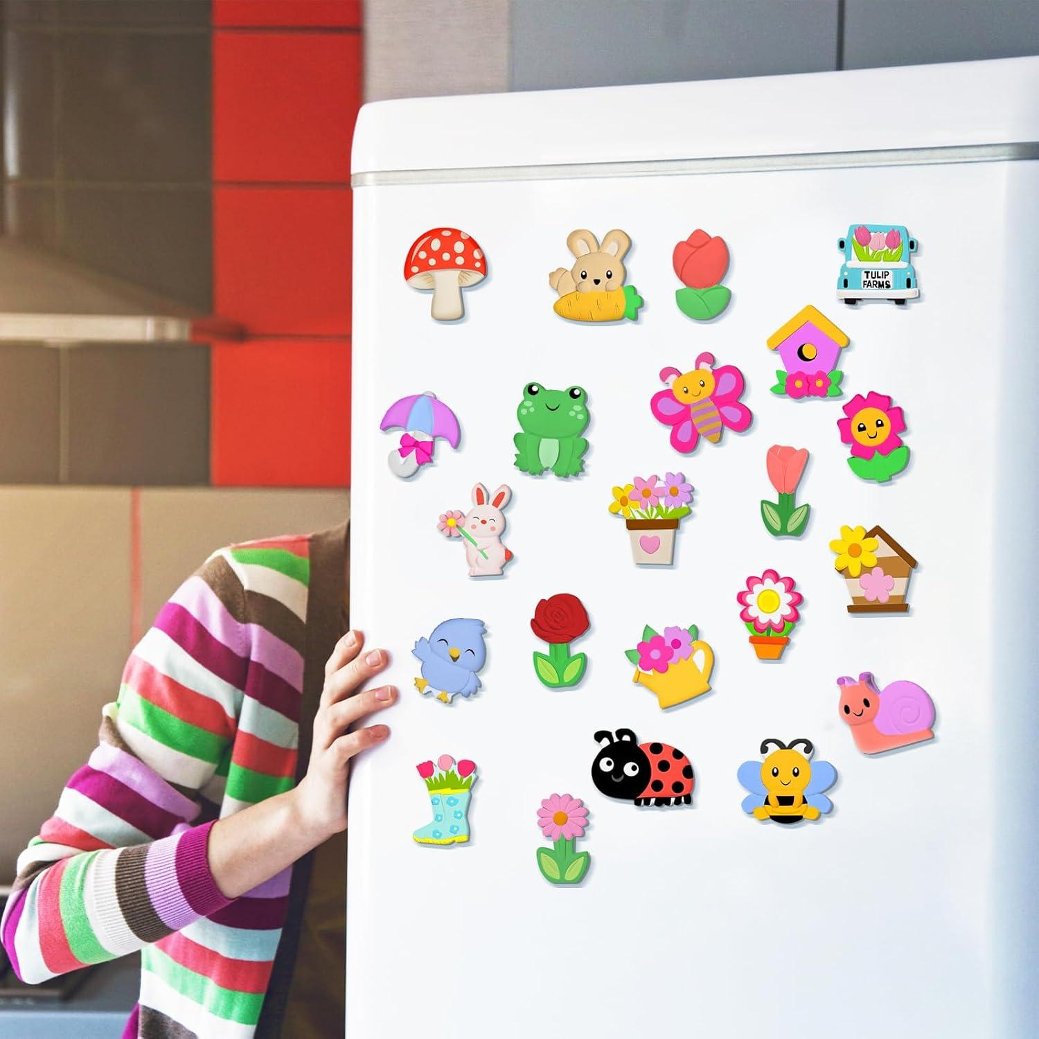 Kit de Manualidades Cerámica WinnerWhy 24 Figuras Primavera