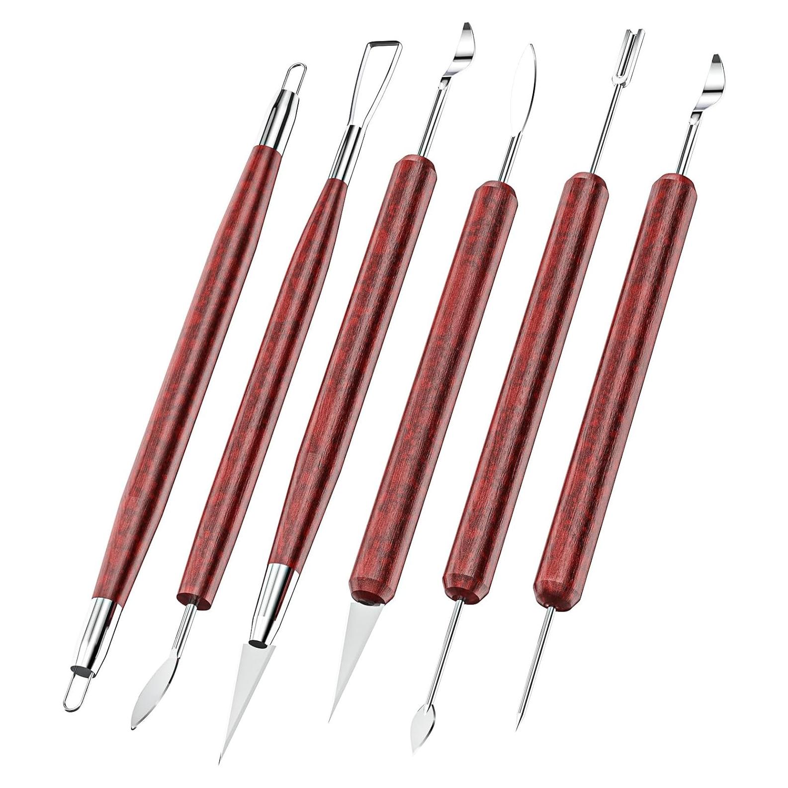 Kit de Herramientas de Escultura de Arcilla UUSYCUN 6 Piezas