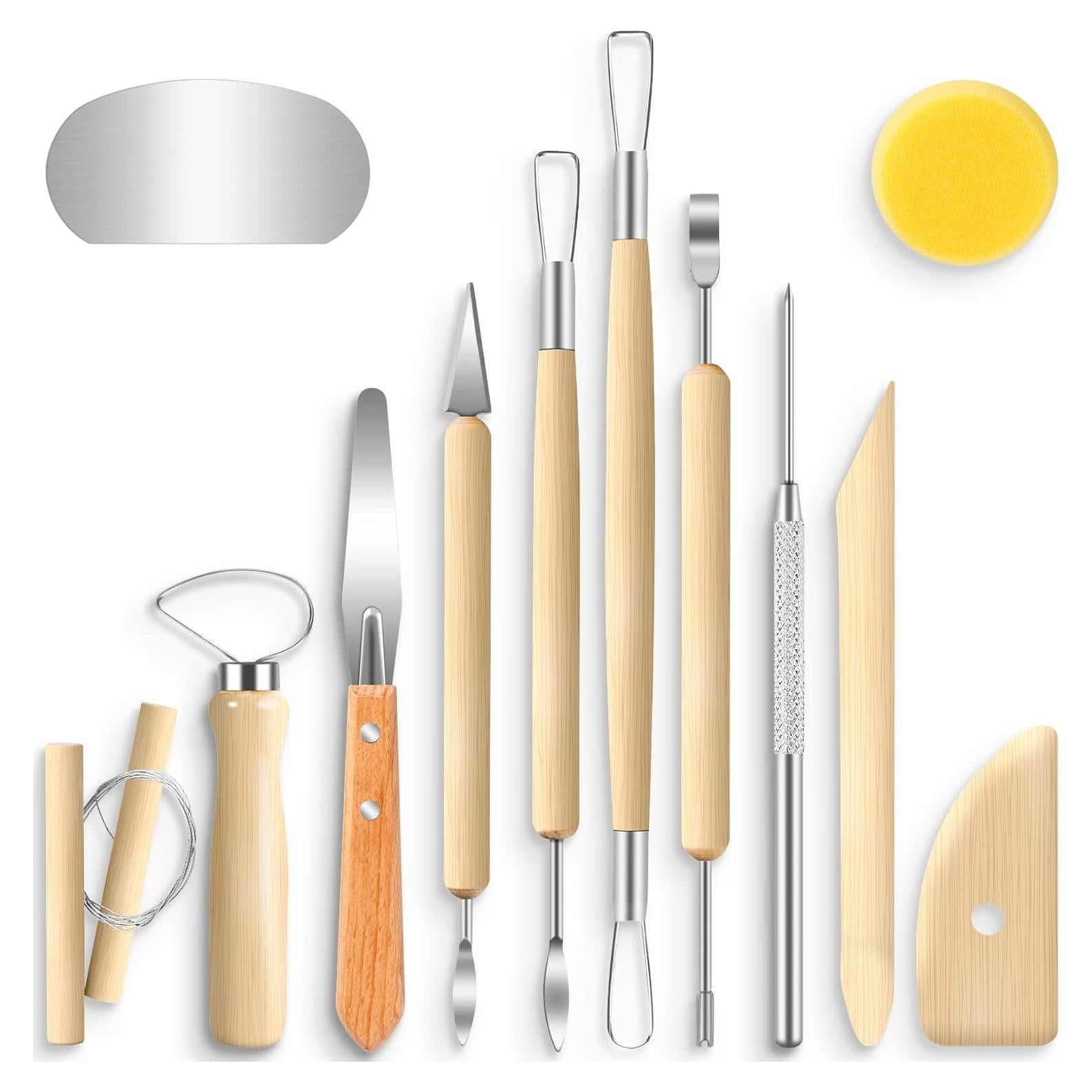 Kit de Herramientas de Arcilla Jetmore 12 Piezas Cerámica