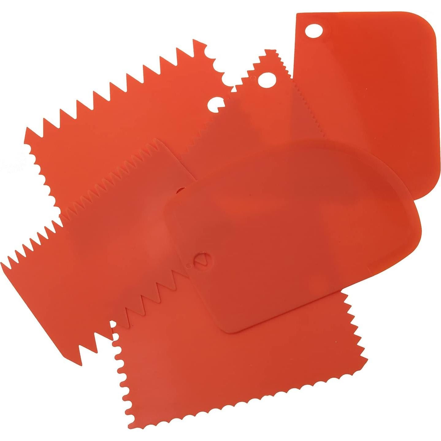 Juego de Raspadores de Arcilla LRONG 6 Piezas Plástico