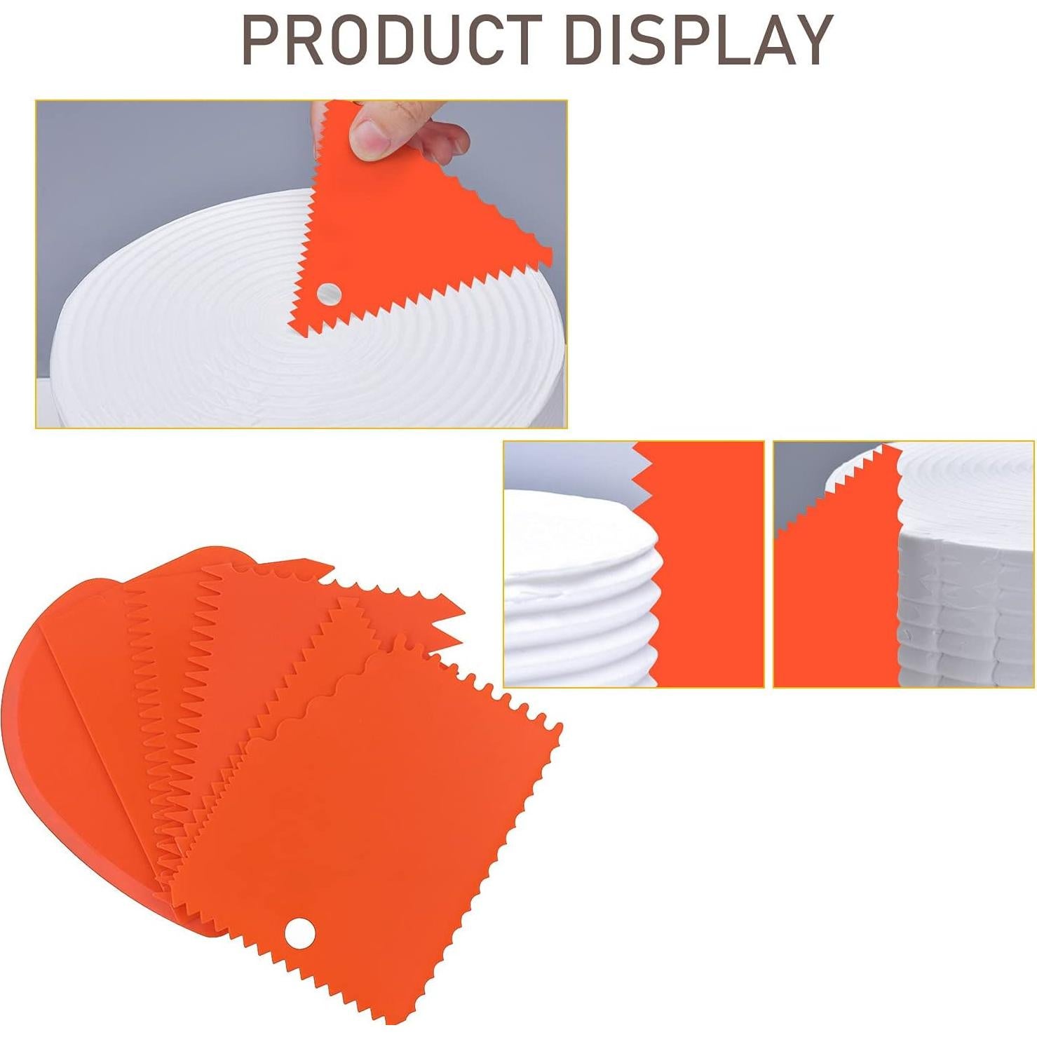 Juego de Raspadores de Arcilla LRONG 6 Piezas Plástico