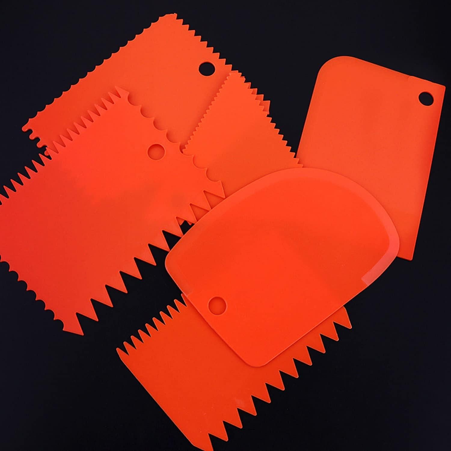 Juego de Raspadores de Arcilla LRONG 6 Piezas Plástico