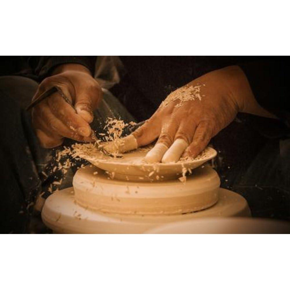 Set de 8 cuchillos de tallado de cerámica Hewnda 22-03887