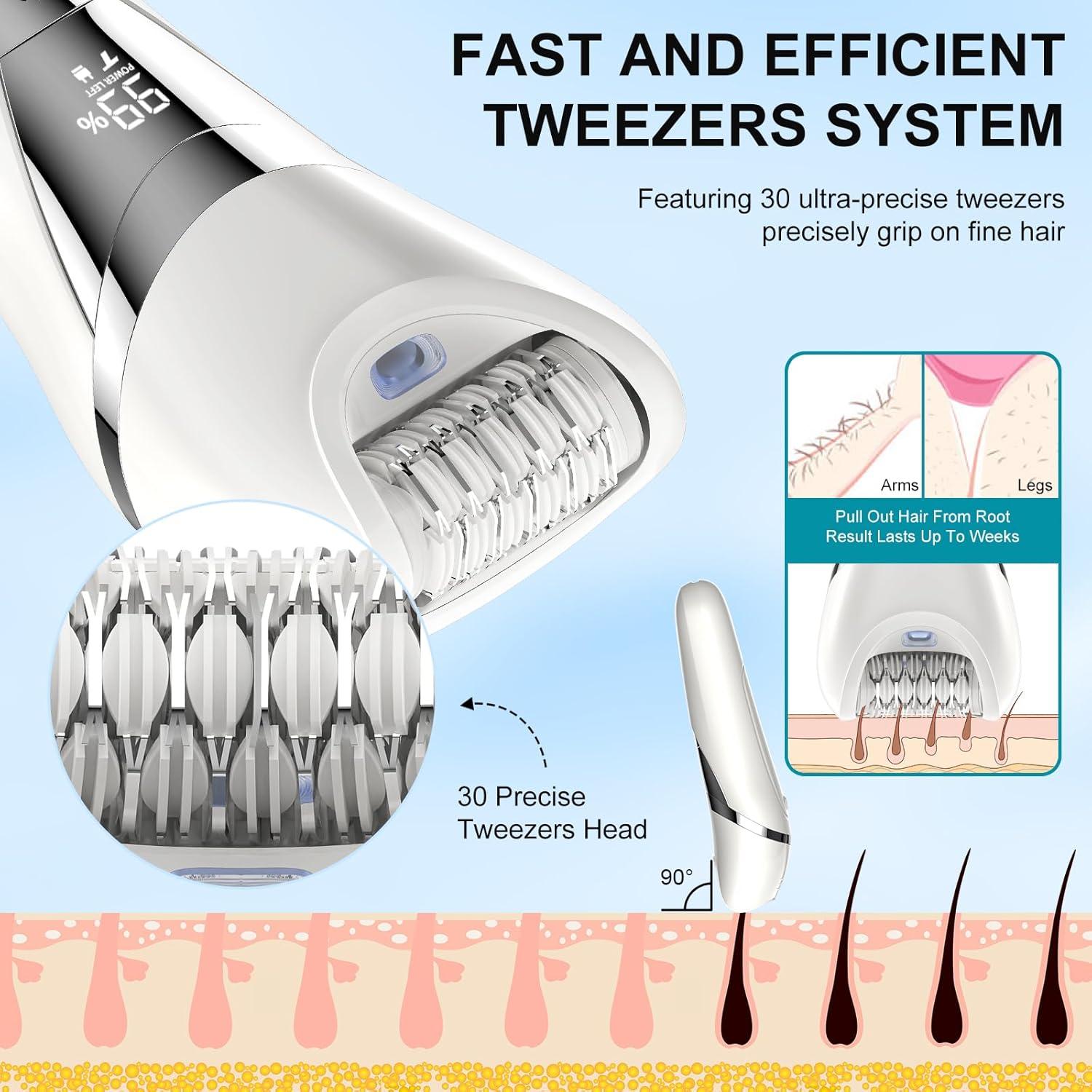 Epilador Eléctrico 5 en 1 Dumite Impermeable USB Recargable