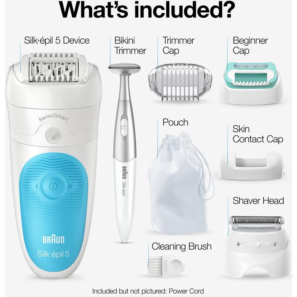 Epilador Braun Silk-épil 5-810 Inalámbrico 100% Impermeable