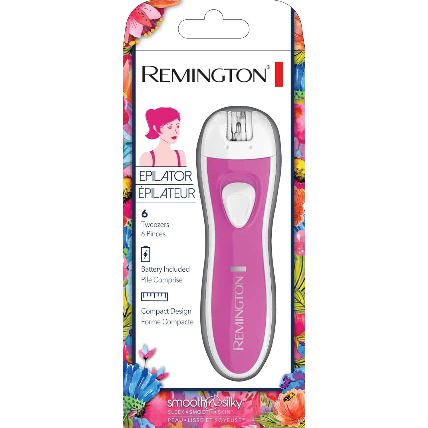 Epilador Facial Remington EP1050CDN 6 Pinzas Inalámbrico