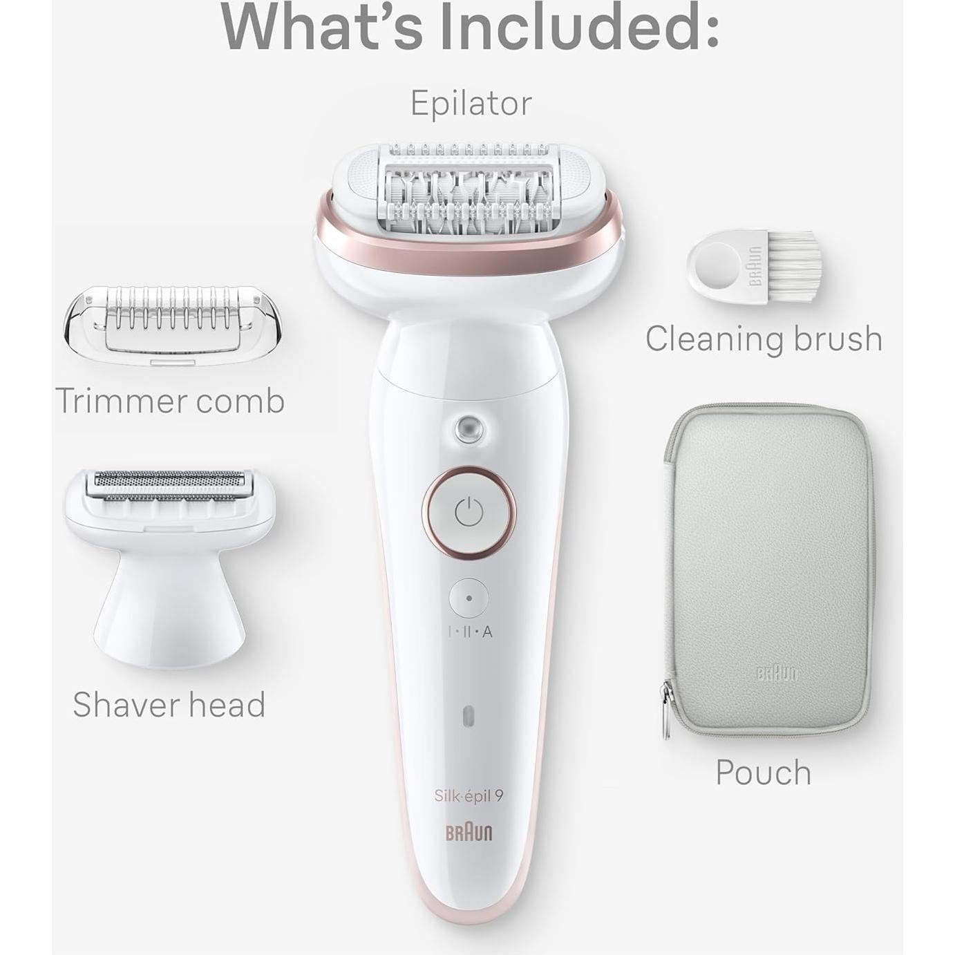 Epilador Braun Silk-épil 9 SES9-030 Húmedo y Seco