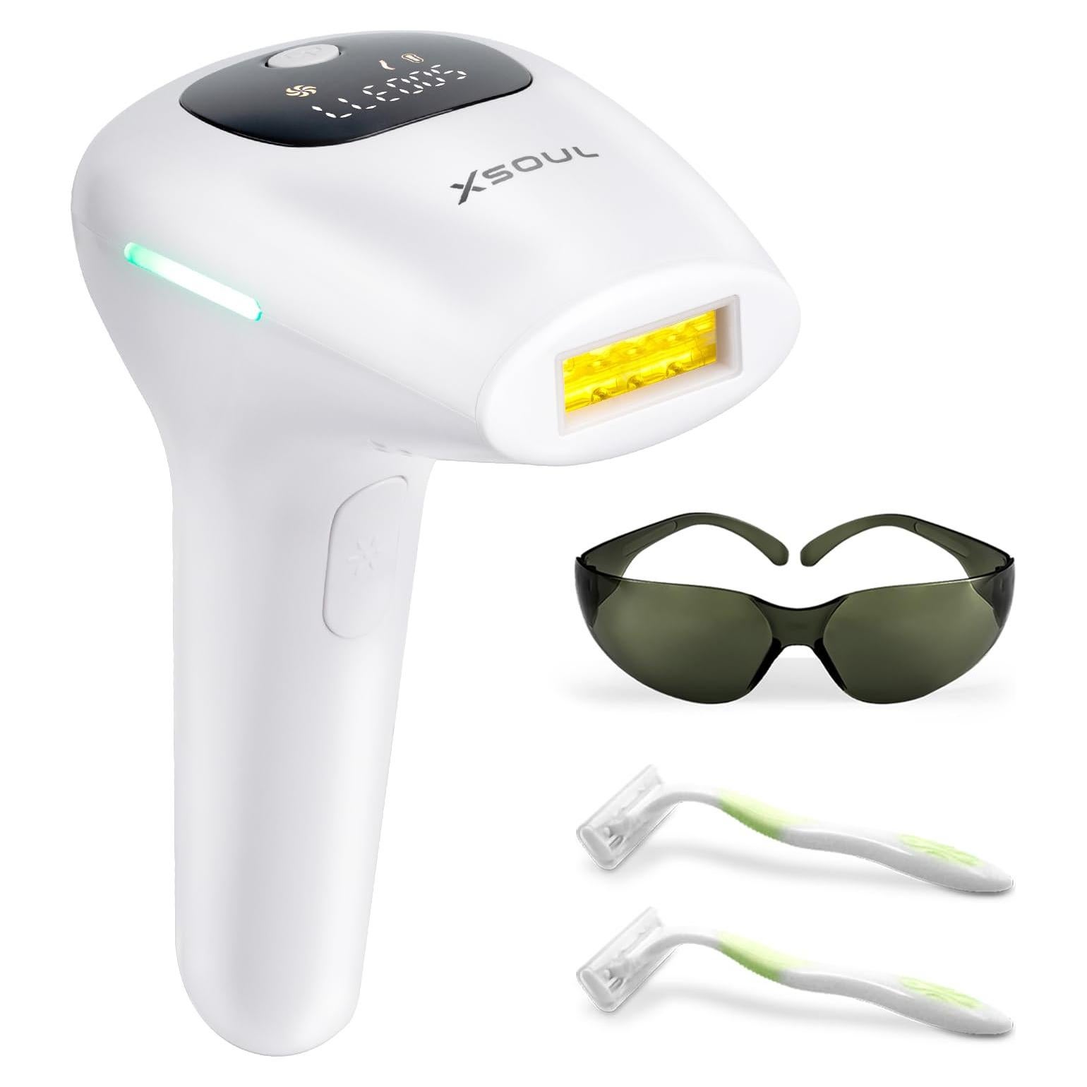 Eliminador de Vello IPL XSOUL 999999 Destellos Indoloro