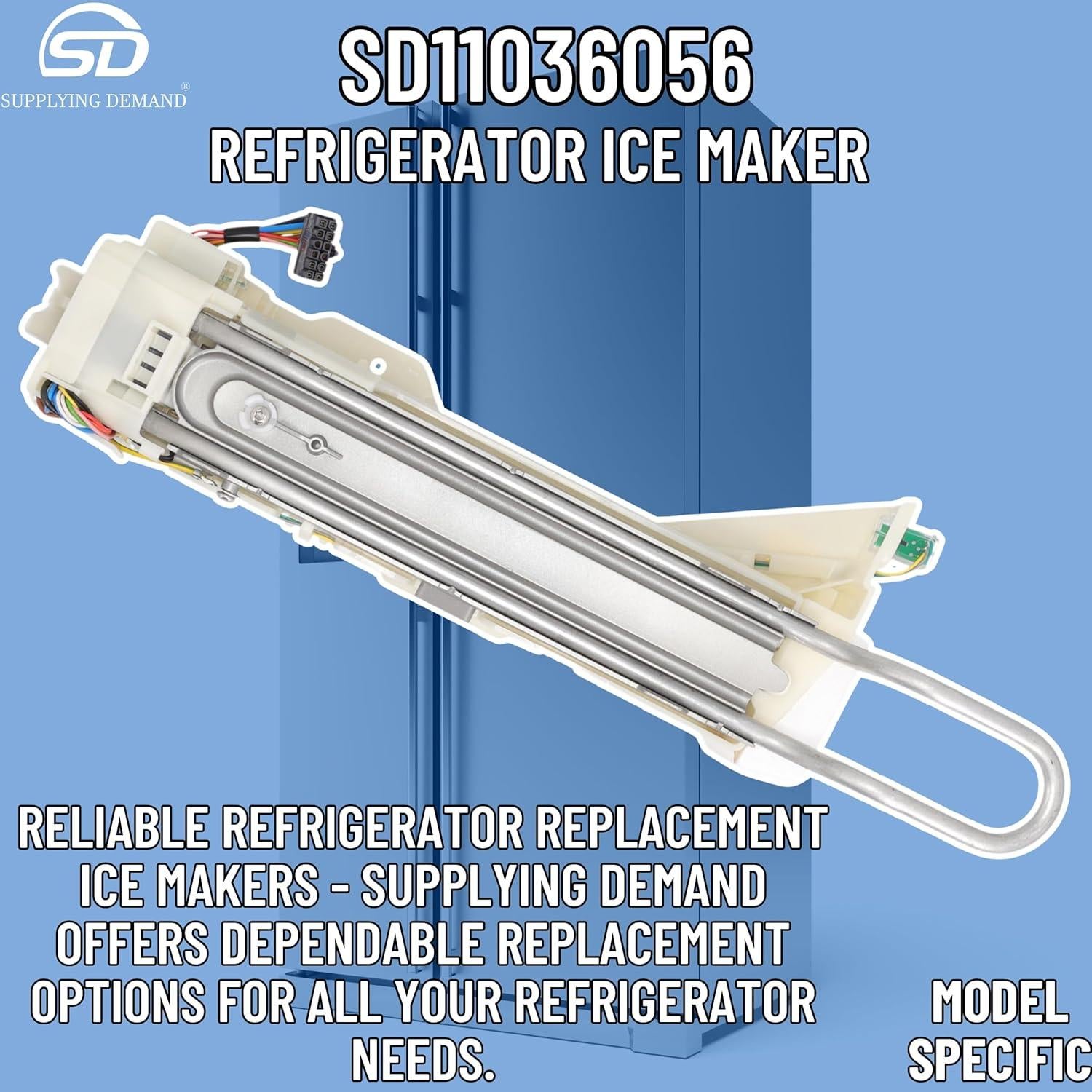 Fabricador de Hielo Suministro de Demanda SD11036056 44x14cm