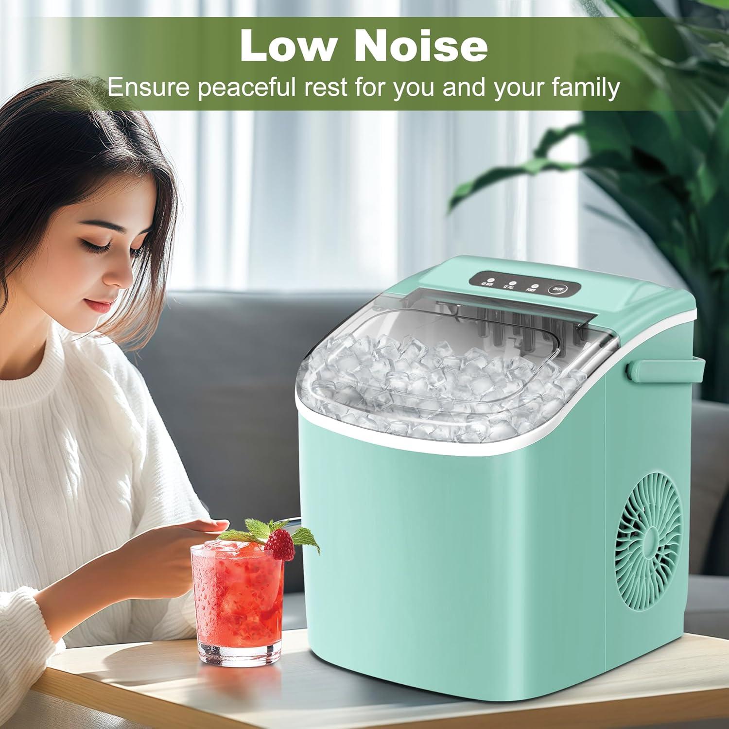 Máquina de Hielo NicBex Dorothy Verde 11,79 kg/24H 9 Cubos