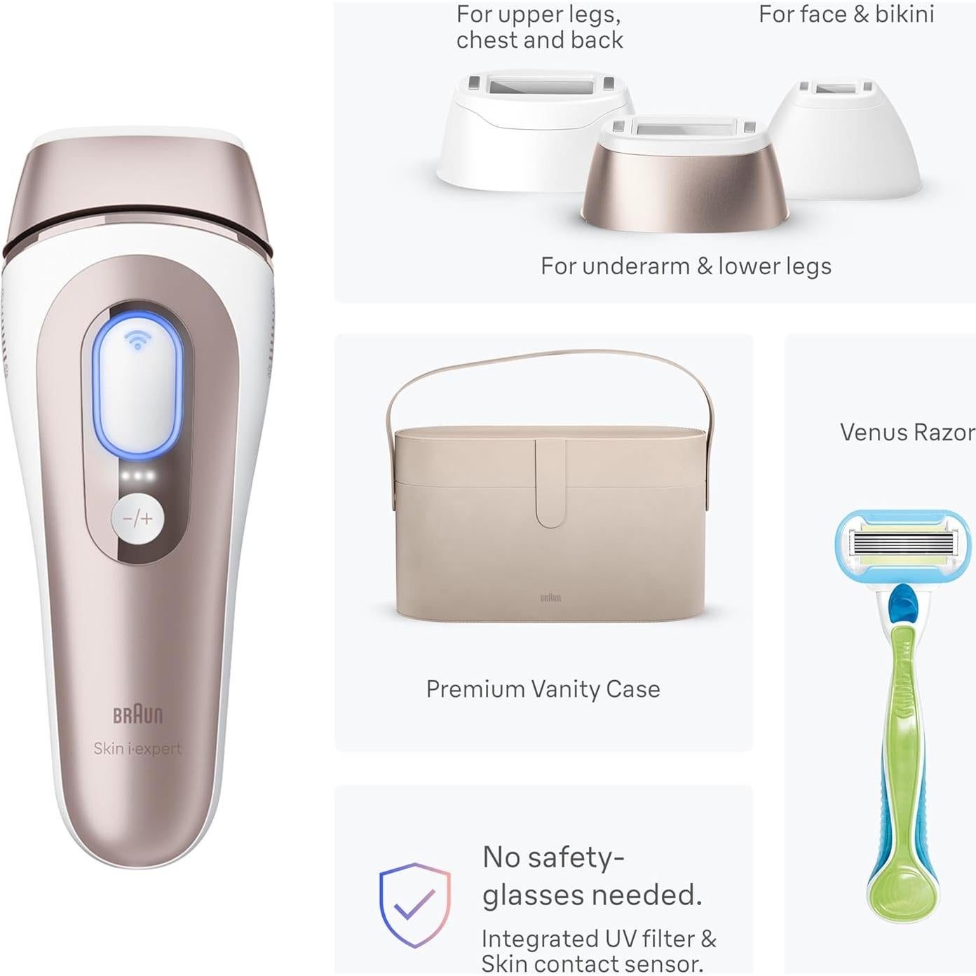 Depiladora láser IPL Braun Skin i·expert PL7387