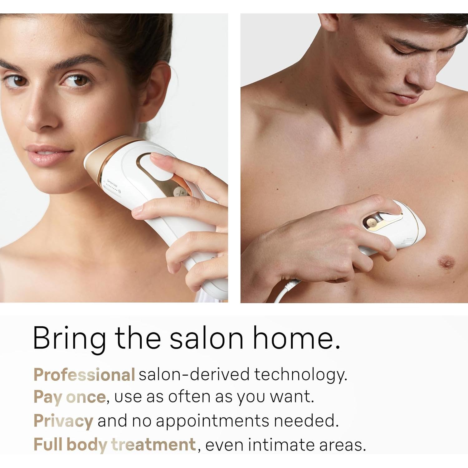 Depiladora láser IPL Braun Silk Expert Pro 5 PL5137 con maquinilla