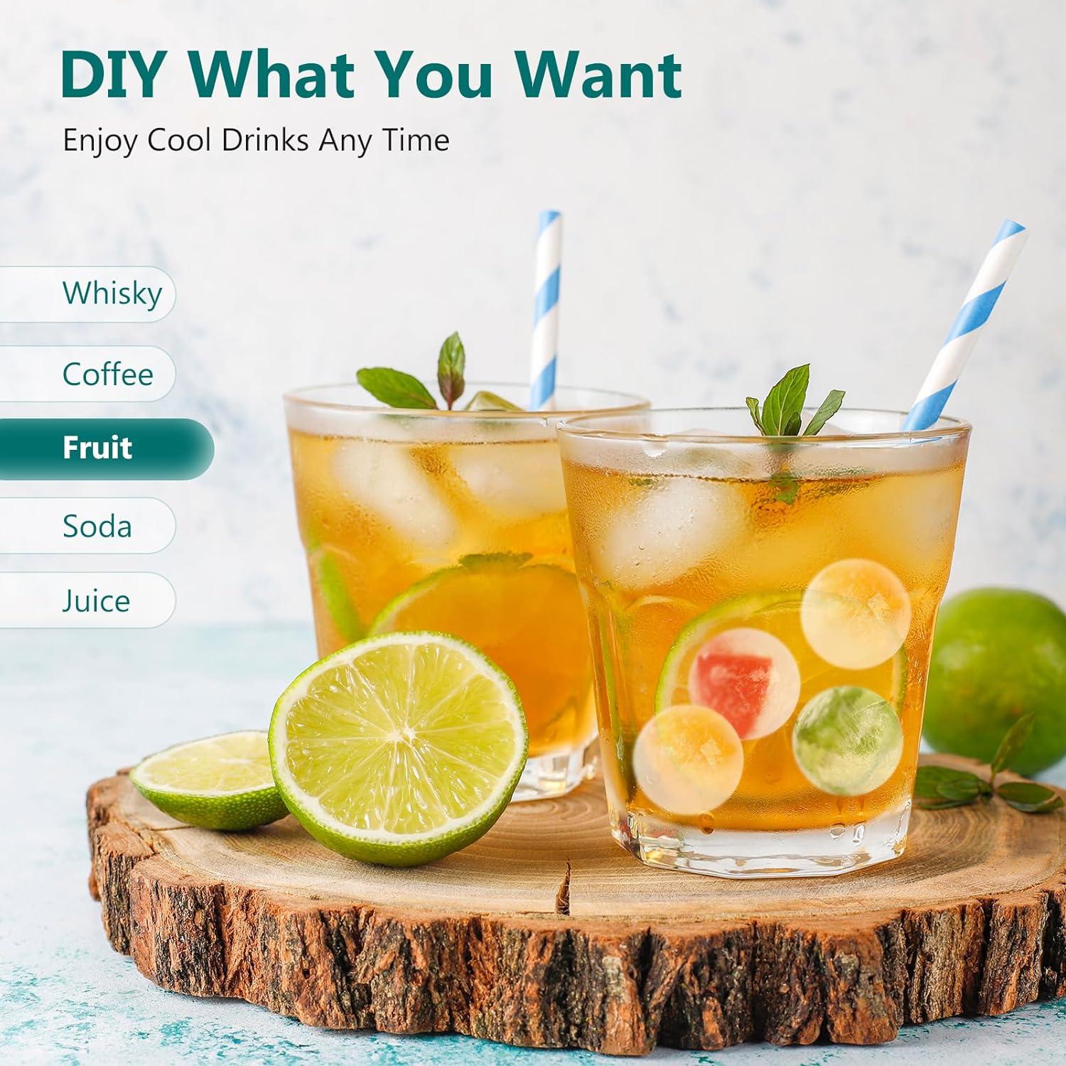 Bandejas de Hielo Optish 3 Piezas Redondas 99 Cubos