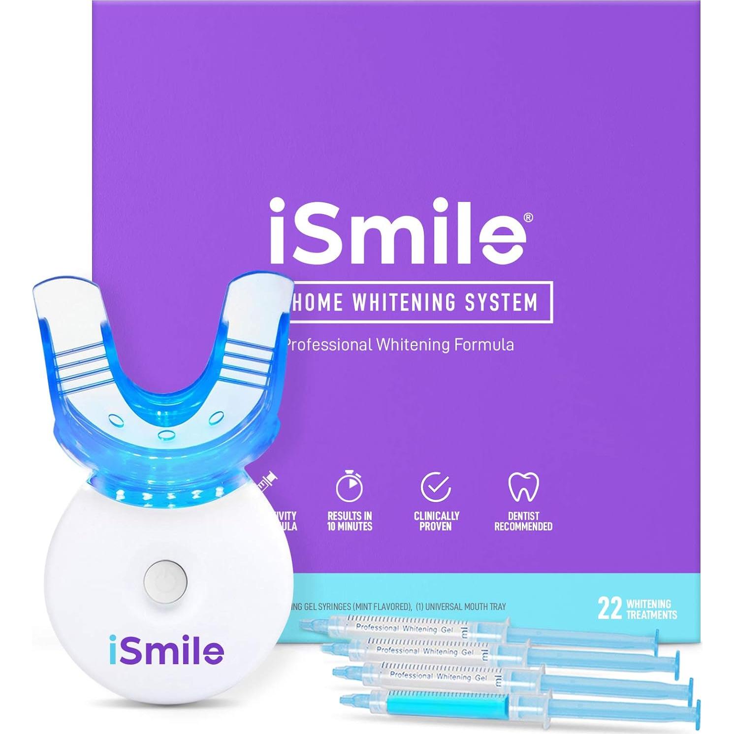 Kit Blanqueamiento Dental iSmile - Luz LED, 35% Peróxido
