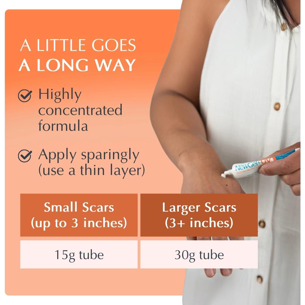 Gel de Silicona NewGel Plus UV 15g con Protector Solar SPF30