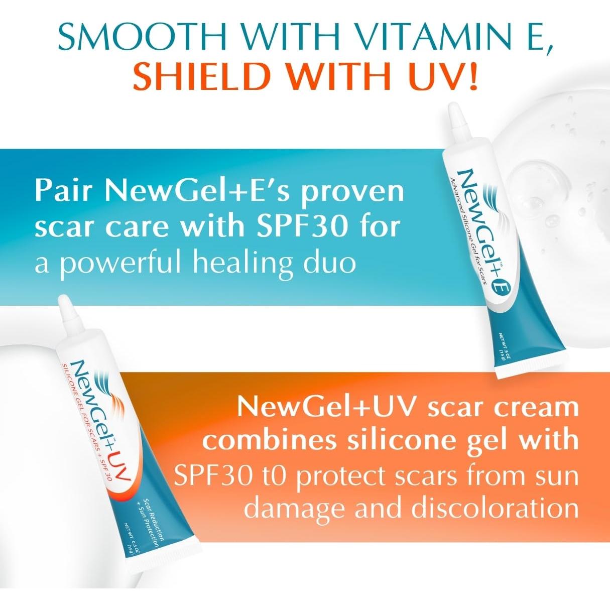 Gel de Silicona NewGel Plus UV 15g con Protector Solar SPF30