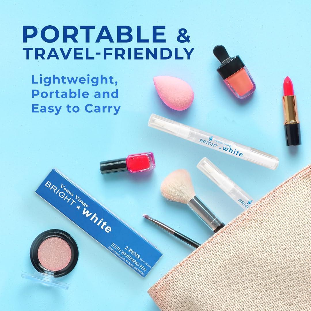 Pluma Blanqueadora de Dientes Venus Visage - 20+ Usos