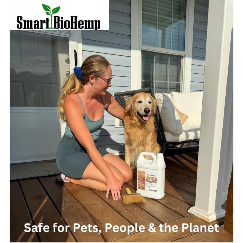 Protector de Madera Smart Green 3,78 L Ecológico UV y Agua