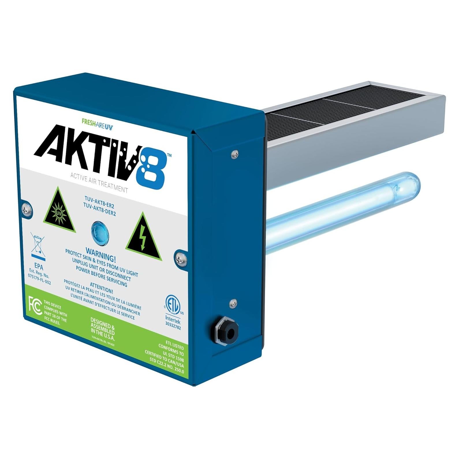 Sistema de Tratamiento de Aire Fresh-Aire UV AKTIV8 2 Años