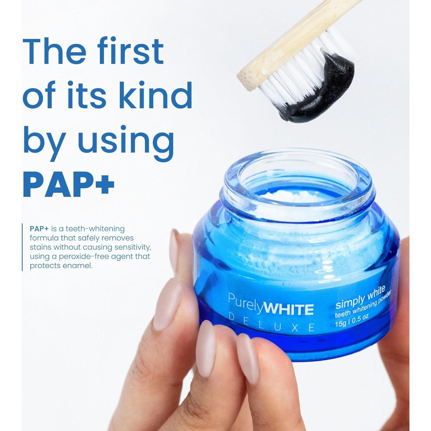 Polvo Blanqueador PurelyWHITE DELUXE - Sin Sensibilidad