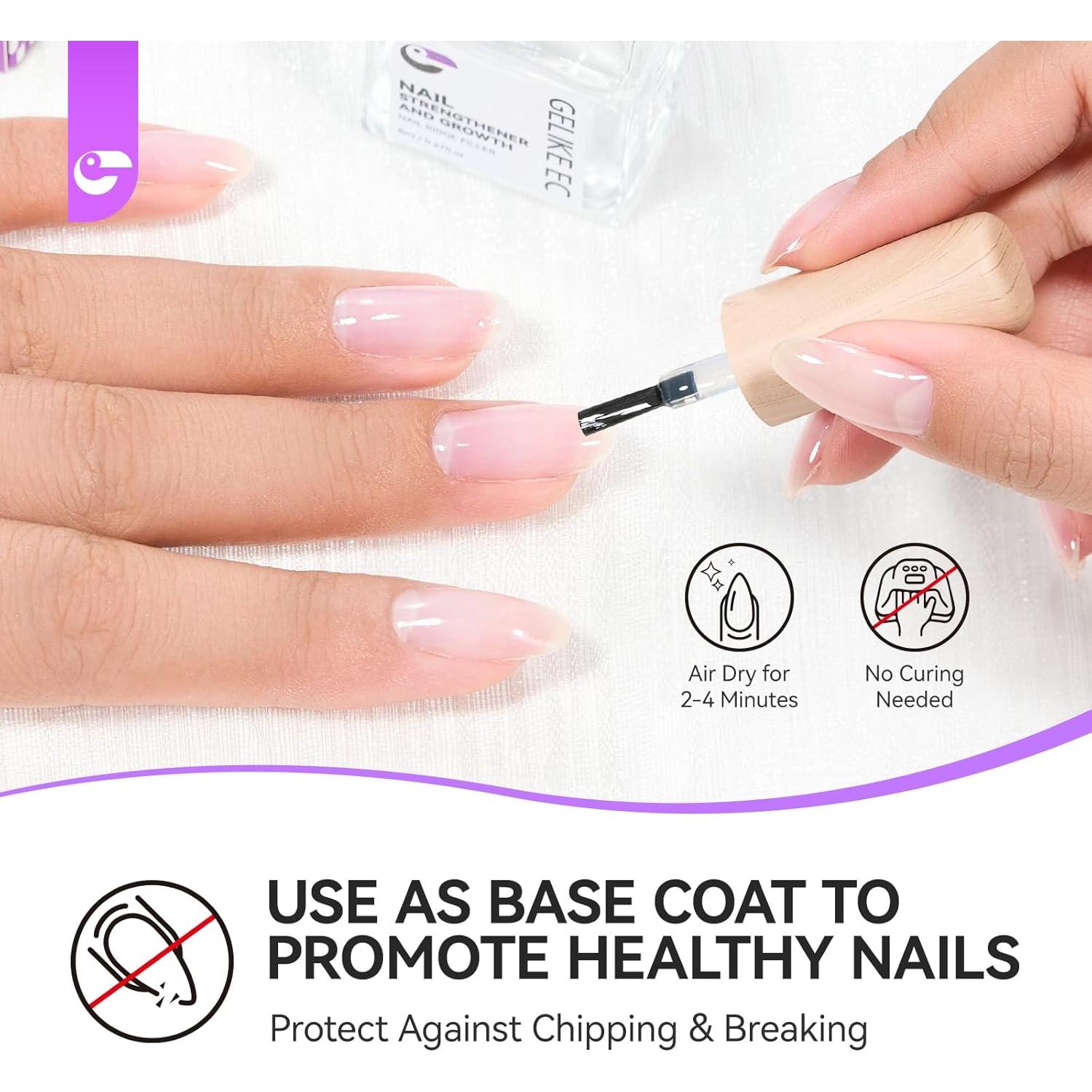 Endurecedor de Uñas Gelike EC 8 en 1 Natural Extra Fuerte