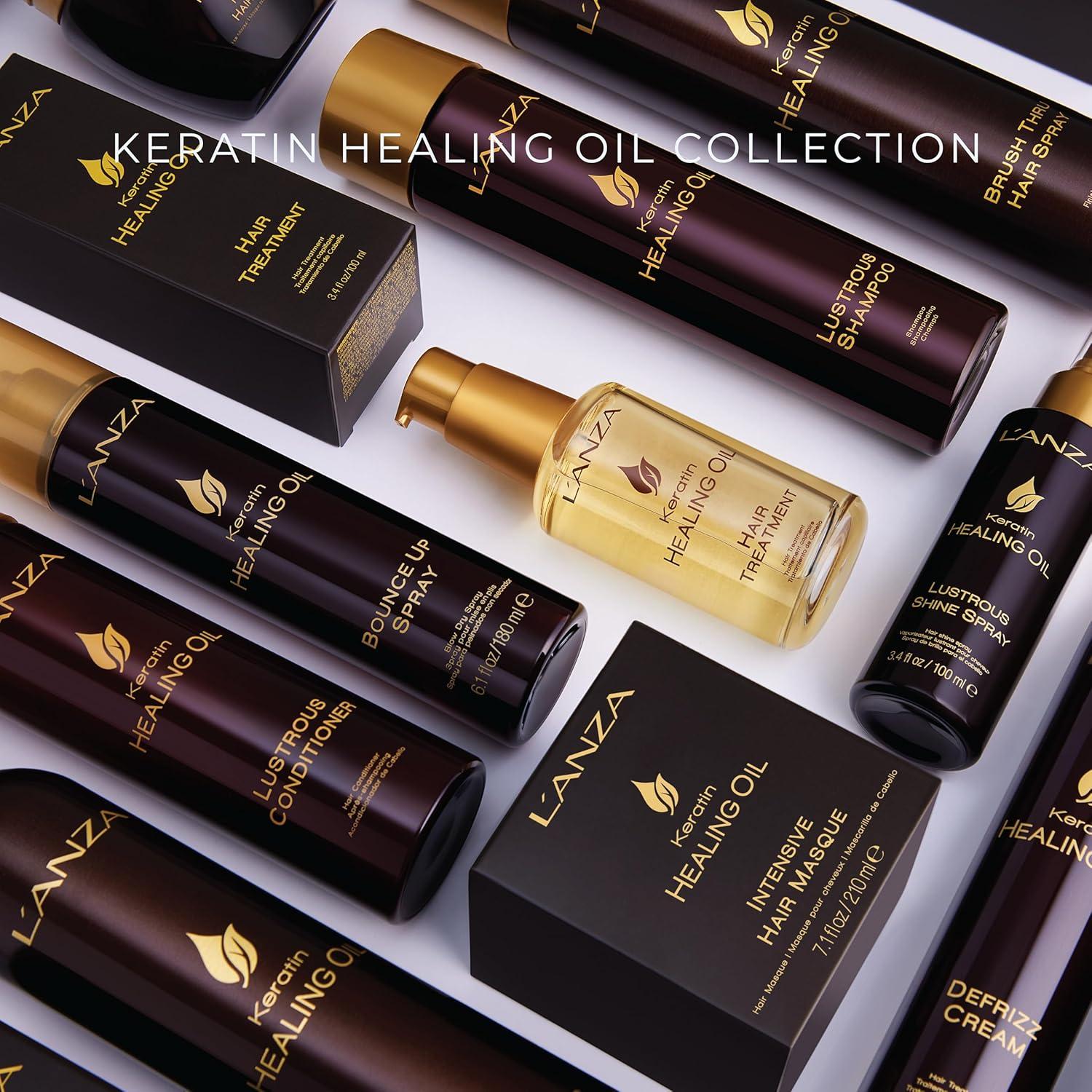 Aceite de Keratina L'ANZA 50ml Cuidado Capilar Nutritivo