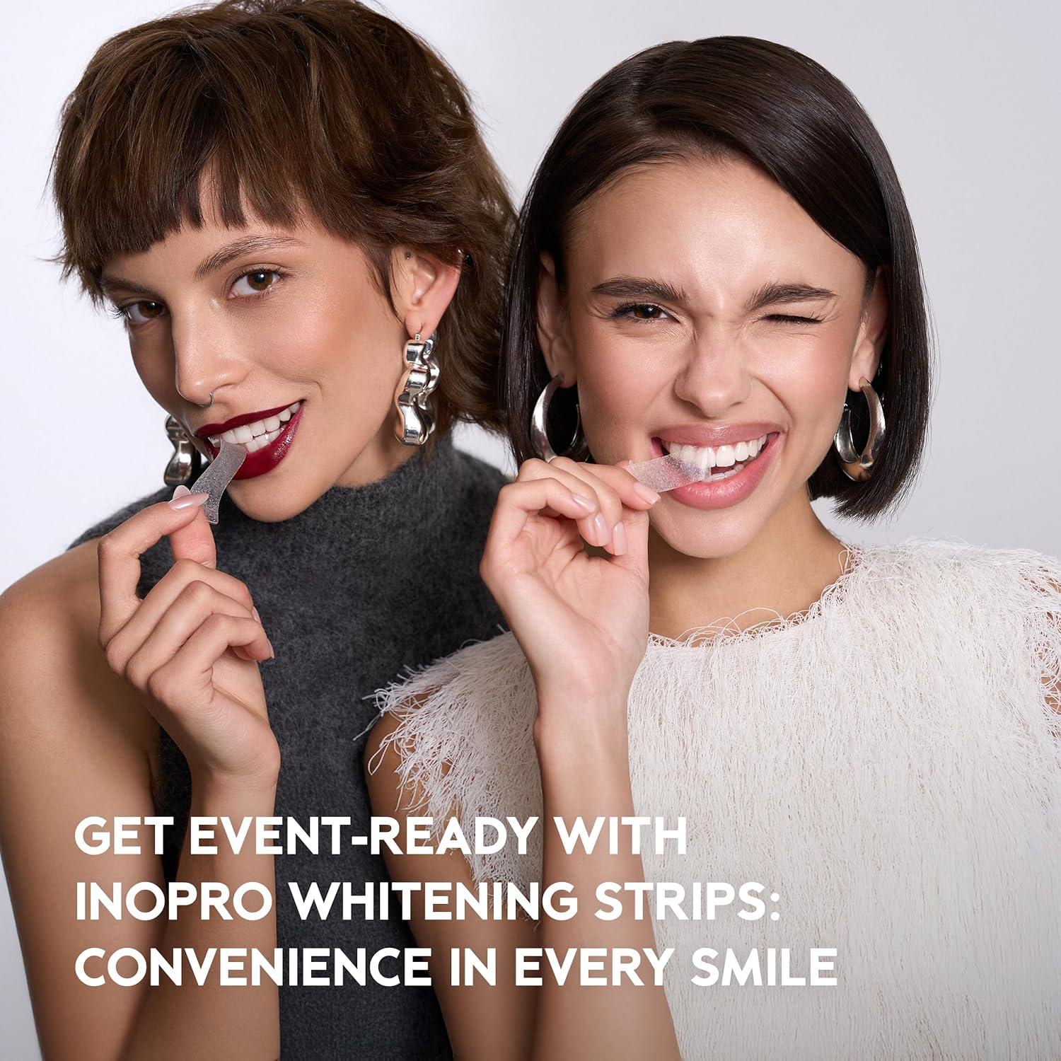 Tiras Blanqueadoras Naturales Inopro 14 Tratamientos Dientes