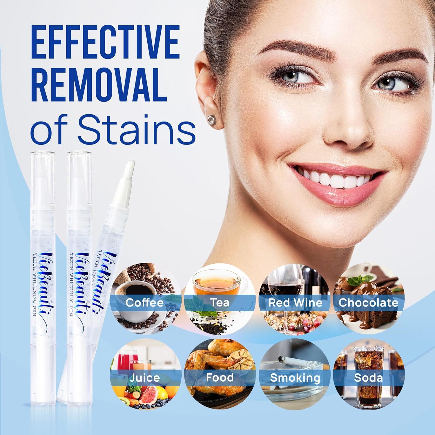 Bolígrafo Blanqueador de Dientes VieBeauti 30+ Usos Menta