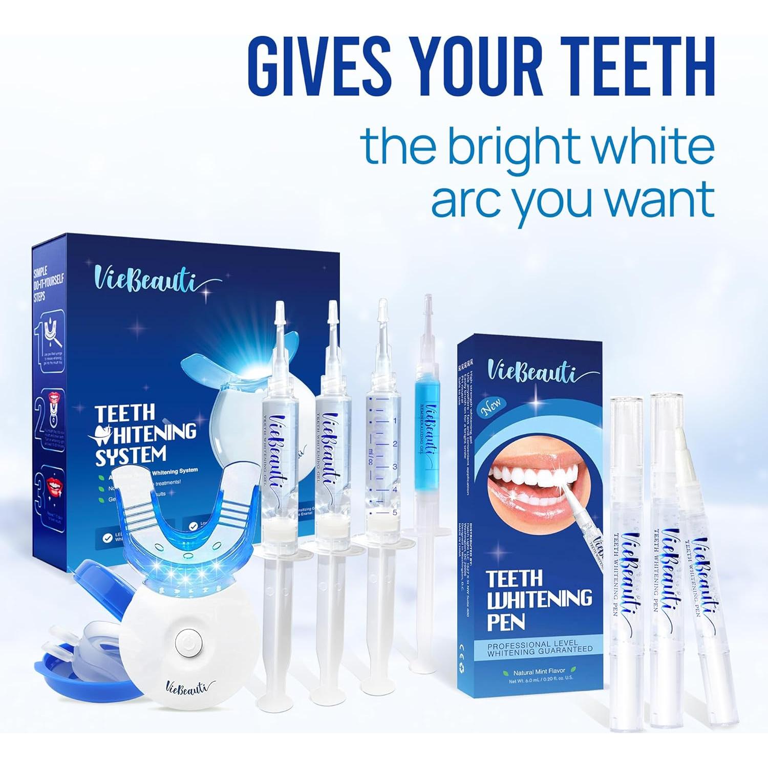 Bolígrafo Blanqueador de Dientes VieBeauti 30+ Usos Menta