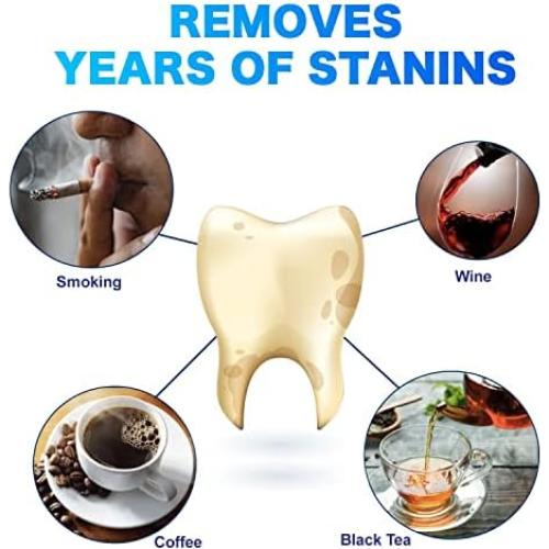 Kit de Tiras Blanqueadoras WavingPalms para Dientes Sensibles