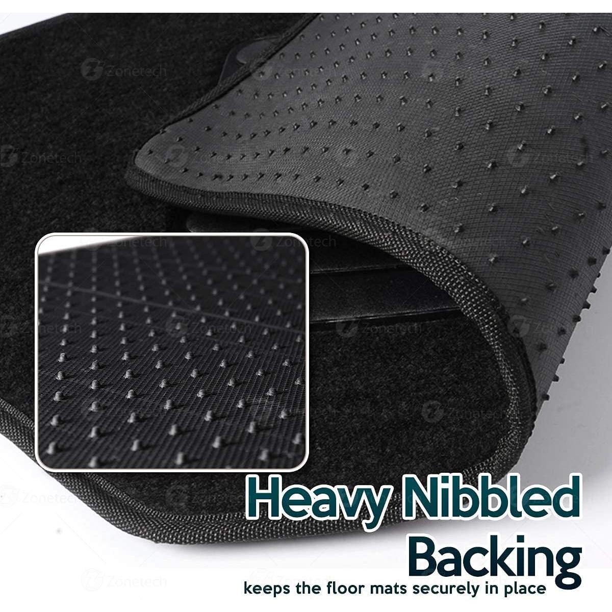 Alfombrillas de Piso Todo Clima Zone Tech - Juego 4 Piezas