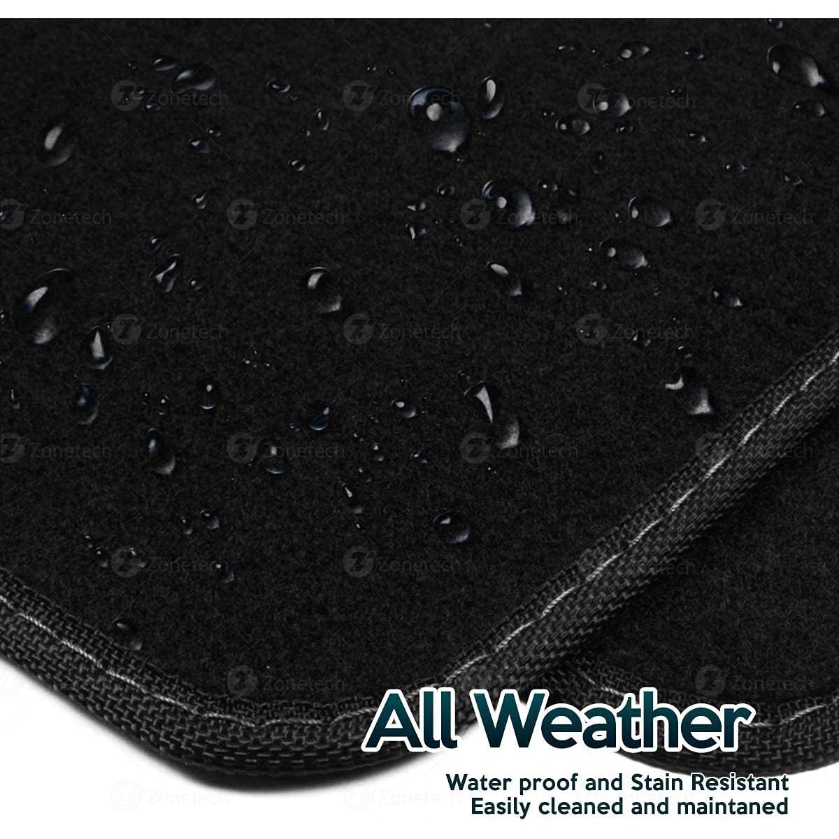 Alfombrillas de Piso Todo Clima Zone Tech - Juego 4 Piezas